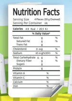 Baby Corn Pickle Nutrition