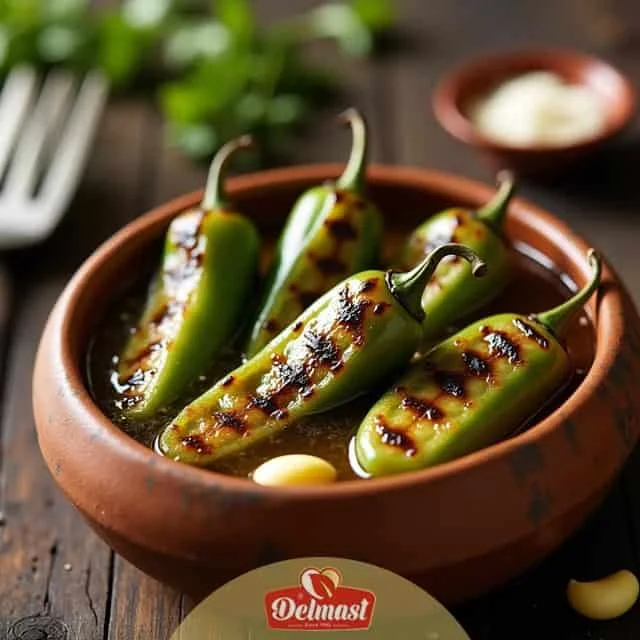 Iran Grilled Jalapeno Pickle