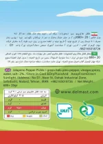 Delmast Jalapeno Pepper Pickle Info