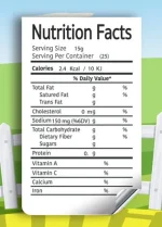 Delmast Jalapeno Pepper Pickle Nutrition