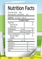 Delmast White Garlic Pickle Nutrition