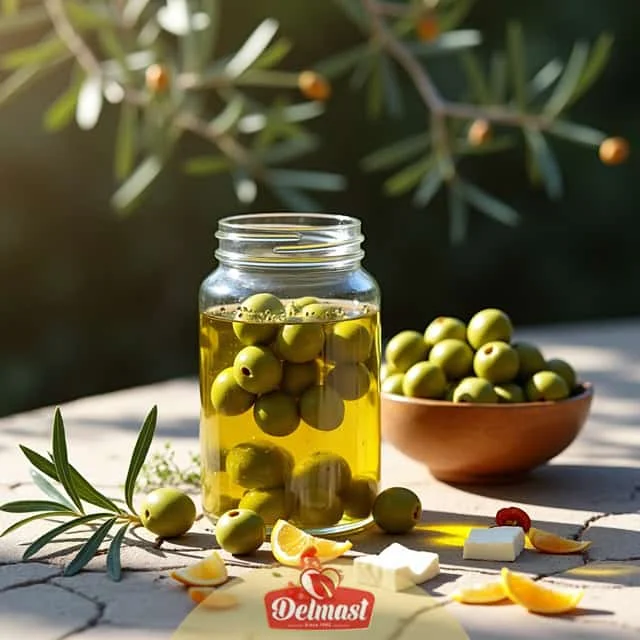 Premium Green Olive Pickle