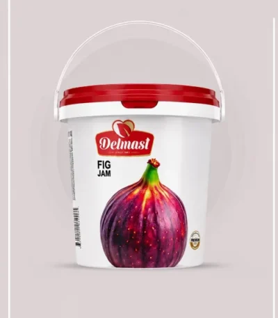 Premium Persian Black Plum Jam made with carefully selected black plums, fructose, pectin, and citric acid.