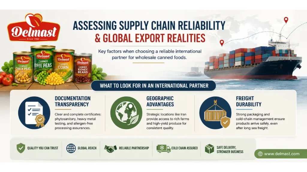 Assessing Supply Chain Reliability and Global Export Realities