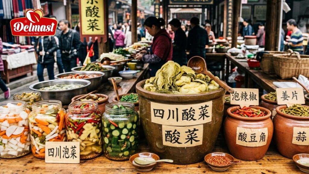 Different Types of Pickles in China