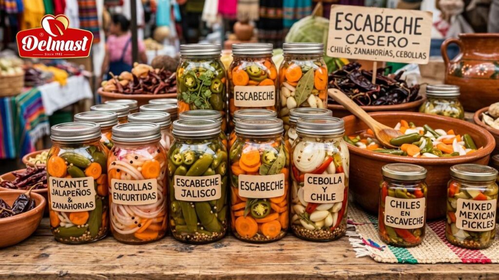 Different Types of Pickles in Mexico