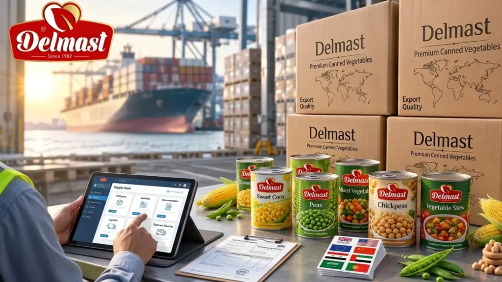 Export-Ready Canned Vegetables
