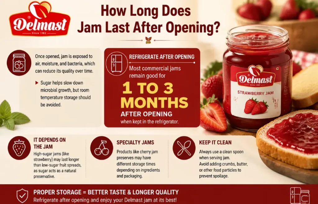 How Long Does Jam Last After Opening?