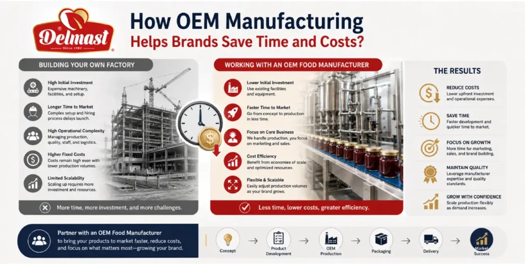 How OEM Manufacturing Helps Brands Save Time and Costs?