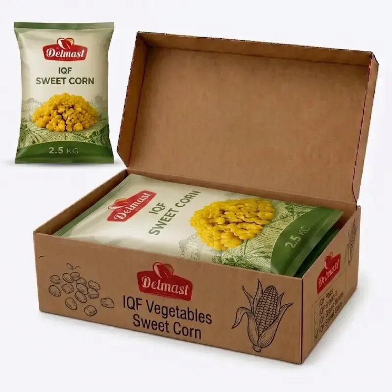 IQF Sweet Corn Packaging