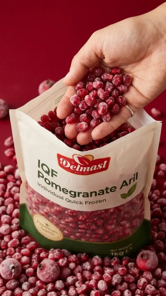 Key Features of Delmas IQF Pomegranate Aril