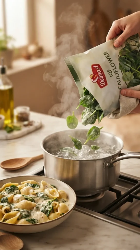 Key Features of Delmast IQF Spinach