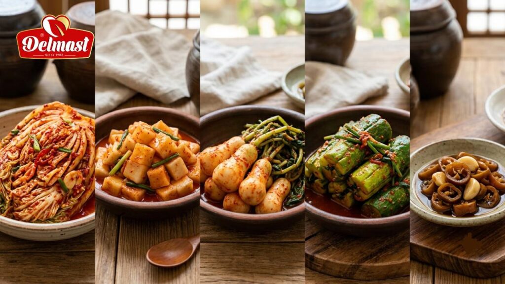 Different Types of Pickles in South Korea