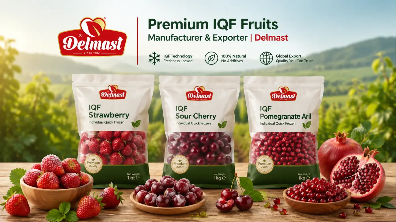 Premium IQF Fruits Manufacturer & Exporter | Delmast