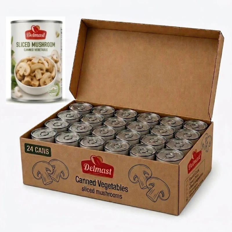 Sliced Mushrooms Packaging