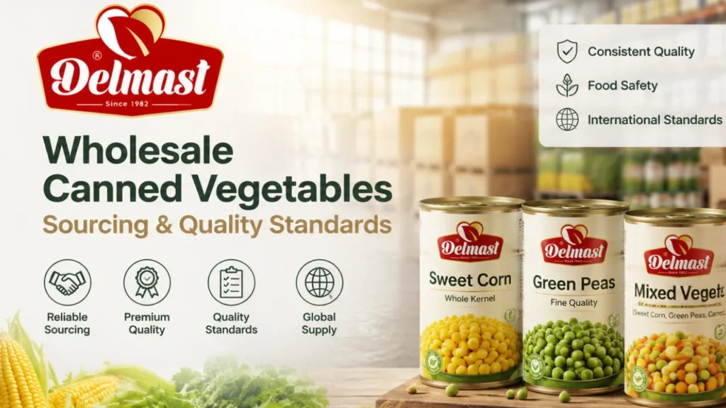 Wholesale Canned Vegetables Sourcing & Quality Standards