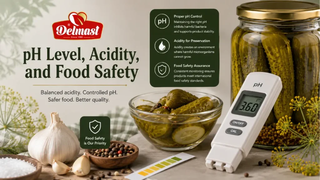 pH Level, Acidity, and Food Safety