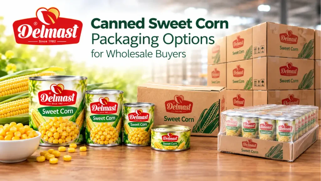 Canned Sweet Corn Packaging Options for Wholesale Buyers