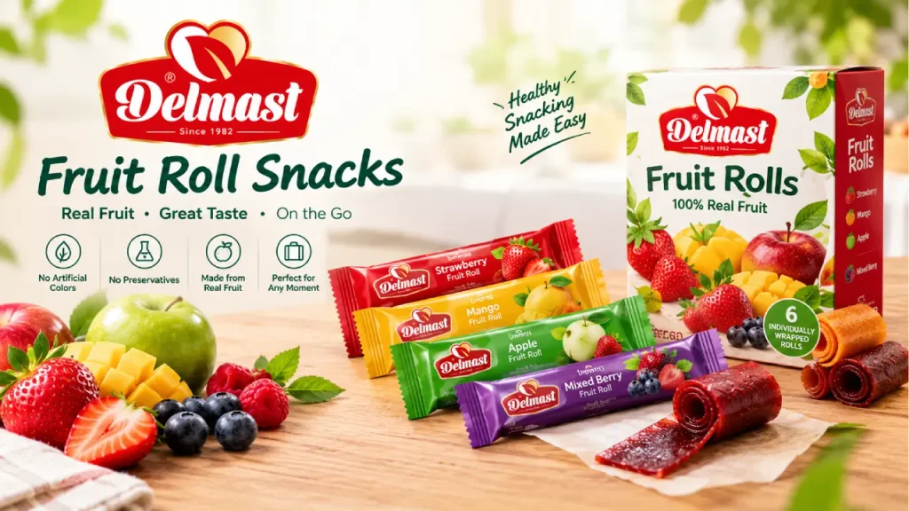 Fruit Roll Snack Retail Packaging (Individually Wrapped)