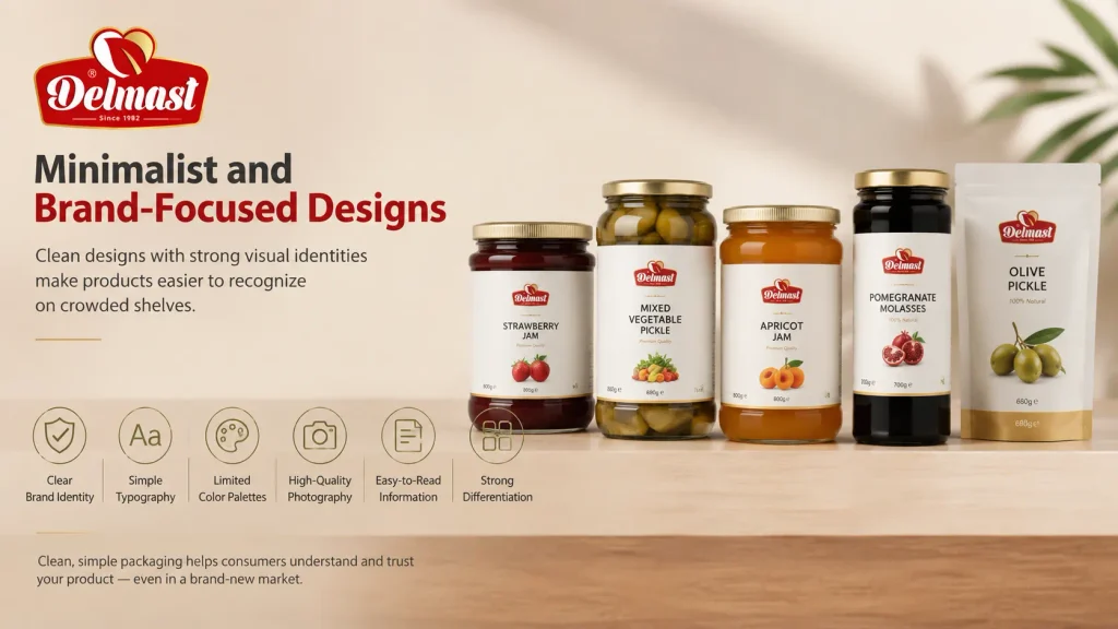 Minimalist and Brand-Focused Designs