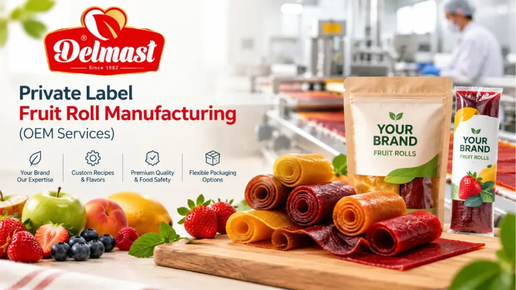 Private Label Fruit Roll Manufacturing (OEM Services)