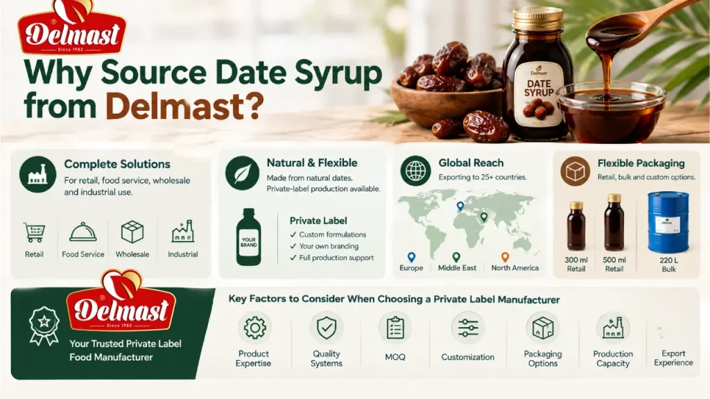 Why Source Date Syrup from Delmast?