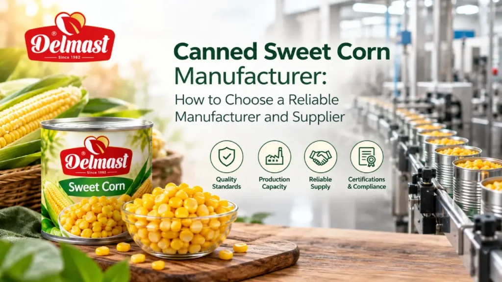 canned sweet corn manufacturer: How to Choose a Reliable Manufacturer and Supplier