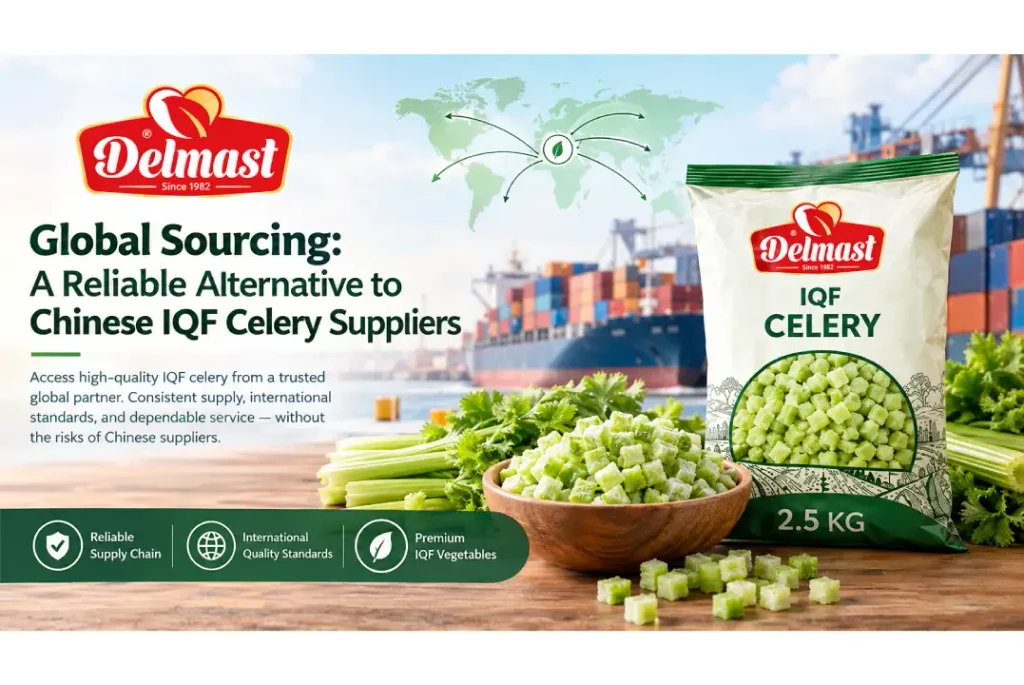 Global Sourcing: A Reliable Alternative to Chinese IQF Celery Suppliers