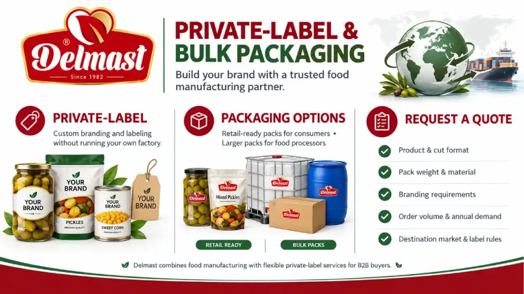 Private-label and bulk packaging